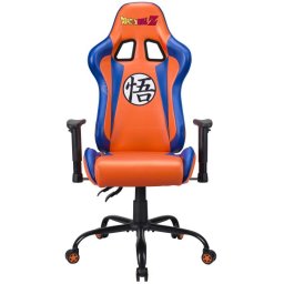 Scaun Gaming Dragon Ball Z, Piele sintetica, Multicolor