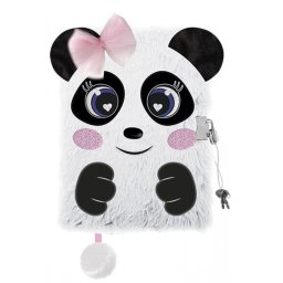 Jurnal cu Lacat, Plusat, St.Majewski, My Little Friend Sweet Panda A5, 96 foi Dictando