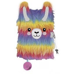 Jurnal cu Lacat, Plusat, St.Majewski, My Little Friend Rainbow Alpaca A5, 96 foi Dictando