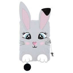 Jurnal cu Lacat, Plusat, St.Majewski, My Little Friend Rabbit A5, 96 foi Dictando