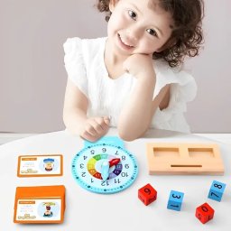 Ceas Invata Ceasul Jucarie EducaE, ºionala Montessori pentru Copii