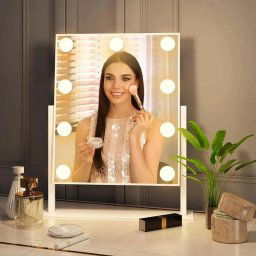 Oglinda machiaj cu Smart Touch si 9 becuri Vanity