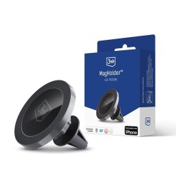 Suport Auto Magnetic 3MK MagHolder, Universal, Negru