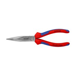 CleE te cu varf semirotund KNIPEX 200 mm, curbat la 40 , pentru prinderea materialelor rotunde E i taierea conductorilor, fabricat A n Germania 26 22 200