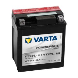 Acumulator Moto Varta AGM 12V 6Ah TX7L-BS 506014005