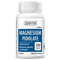 Magnesium Pidolate 550mg 60cps Zenyth Pharmaceuticals