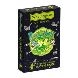 Carti de joc Waddingtons WM00039 - Rick & Morty