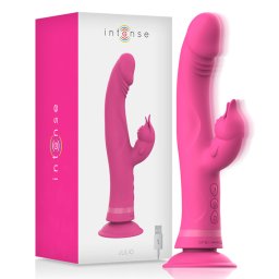 Intense Julio Vibrator Rabbit Silicone Pink