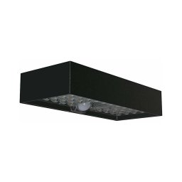 Aplică LED solară cu senzor LED/6W/3,7V IP65 4000K negru