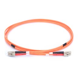 Patch Cord fibra optica, Digitus, LC / LC OM3 3m, Portocaliu