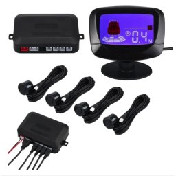 Set 4 Senzori de parcare cu display Premium