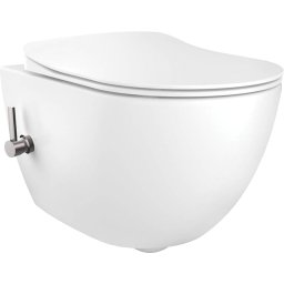 Vas WC suspendat cu bideu + baterie si capac soft close,Deante Peonia
