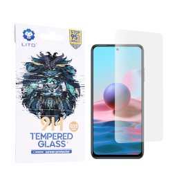 Folie sticla Xiaomi Redmi Note 10 Note 10S, Lito Tempered Glass, Transparenta