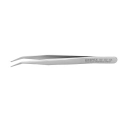 Penseta precizie KNIPEX SMD pentru componente electronice, otel inoxidabil, 115 mm, fabricata in Elvetia 92 02 54