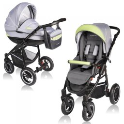 Carucior Vessanti Crooner 2 in 1 - Green/Gray