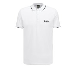 BOSS Tricou 'Paddy Pro' negru / alb