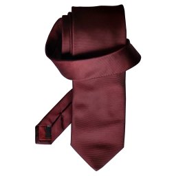 Cravata matase Jacquard Gentlemen`s Corner - grena