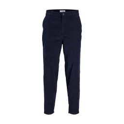 JACK & JONES Pantaloni Jpstkarl Jjcorduroy Tapered Crop Dek 12237547 19-3923 TCX navy blazer