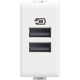 Incarcator Usb 2 porturi tip A 15W Bticino Matix AM4191AA