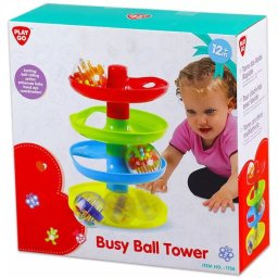 Playgo: Pistă cu bile pentru bebeluși