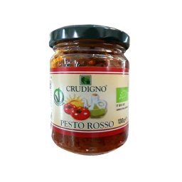 Pesto Rosu Eco 130g Crudigno