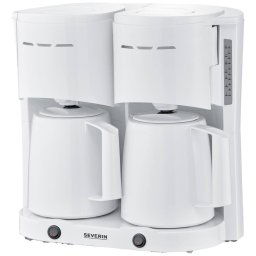 Cafetiera KA 9314 Duo Filter, Thermal Jug, 16 cani, 2l, Alb