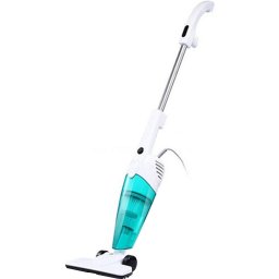 Aspirator vertical 2-in-1, Deerma DX118C, 16.000 Pa, 600 W, 1.2 L, 76 dB, Alb\Albastru