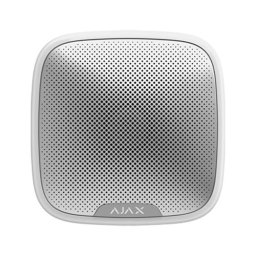 Sirena de exterior, wireless, alb, Ajax StreetSiren