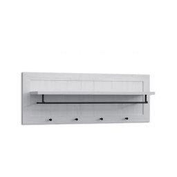 Cuier de perete LEMAS 40x109 cm alb