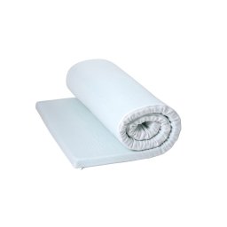 Topper Bedora Arctic Cool Gel 140x200 cm, spuma memory cool gel, moale, 4cm, husa detasabila, lavabila, antialergica