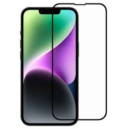 Folie Sticla Tempered Glass iPhone 14 Pro Max 6.7 2.5D Full Glue Fullcover Black