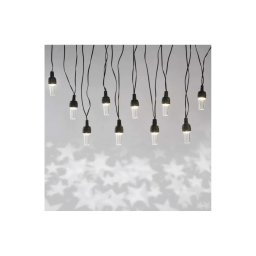 Instalație luminoasă LED de exterior 10xLED/9,5 m IP44 alb rece