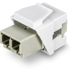 Mufă keystone duplex LC fibră optică, compatibilă SM/MM, TRENDnet TC-K05LC