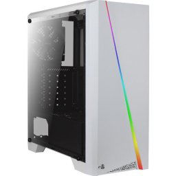 Carcasa ATX Aerocool Cylon RGB White - USB3.0 fara sursa
