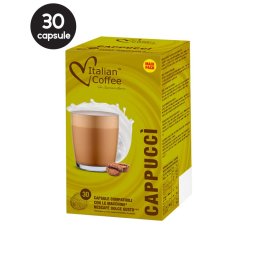 30 Capsule Italian Coffee Cappuccino - Compatibile Dolce Gusto