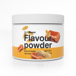 GymBeam Flavour 250 g unt de arahide și caramel