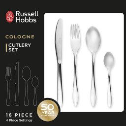 Vesela pentru masa si tacamuri Russell Hobbs RH02221EU7 Cologne cutlery set 16pcs