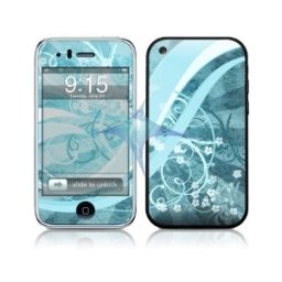 Folie Design Skin Kit Apple iPhone 3G/3G S Decal Girl FloresAqua