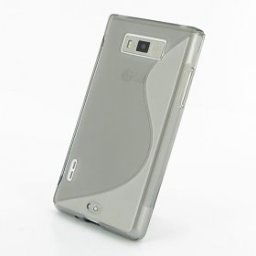 TPU S-Line Case LG Optimus L7 P700 (LG L7), transparent