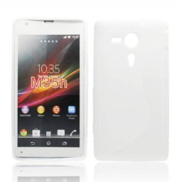 TPU S-Line Case SONY Xperia SP C5302, white