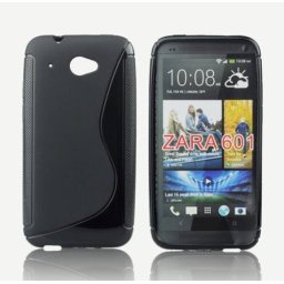 TPU S-Line Case HTC Desire 601 (Zara), black