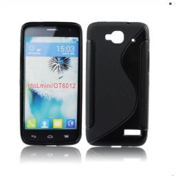 Alcatel One Touch IDOL Mini 6012 TPU S-Line Case, black