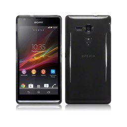 SONY Xperia SP C5302 husa CUBZ TPU Case, transparent black