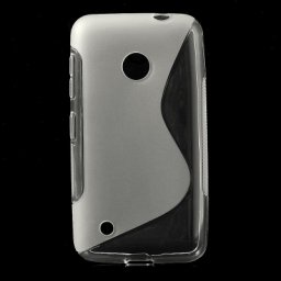 Nokia Lumia 530 husa CUBZ TPU S-line, transparent