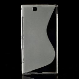 SONY Z Ultra husa TPU S-Line, transparent