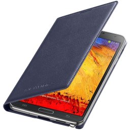 Samsung Galaxy Note 3 Flip Wallet Cover Navi Blue EF-WN900BVEGWW