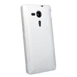 SONY Xperia ZL M35H husa TPU S-Line, white
