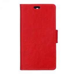 Vodafone Smart First 6 Husa Book Type + TPU, red