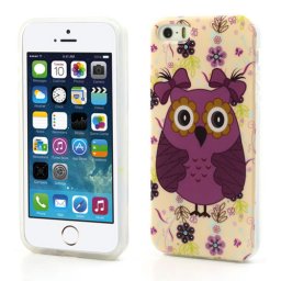 Apple iPhone SE Husa TPU (silicon) Design, Purple