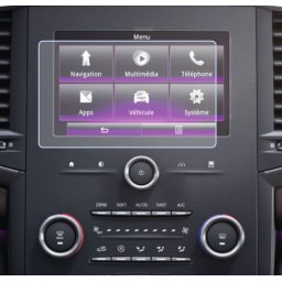 Renault Megane 4 2016+ Folie de Protectie pentru Navigatie 7.0"inch - HD-Premium FoliaTa
